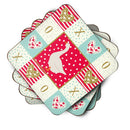 Embden Goose Love Coasters - Set of 4 Lightweight Foam, Absorbent Drink Coasters  CK5319FC