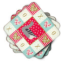 Pilgrim Goose Love Coasters - Set of 4 Lightweight Foam, Absorbent Drink Coasters  CK5320FC