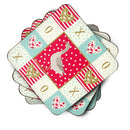 Steinbacher Goose Love Coasters - Set of 4 Lightweight Foam, Absorbent Drink Coasters  CK5321FC