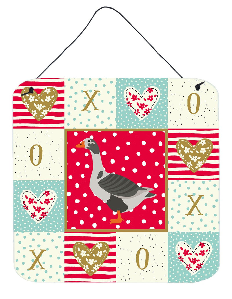 West of England Goose Love Wall or Door Hanging Prints CK5322DS66