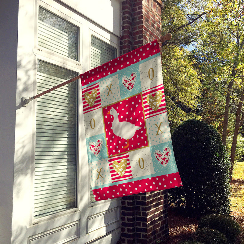 Shire Horse Love Flag Canvas House Size CK5327CHF