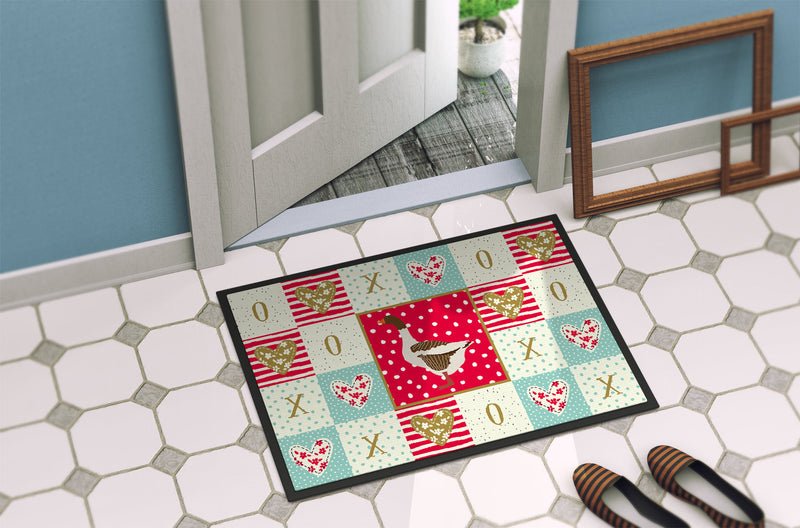 Pomeranian Rogener Goose Love Doormat - 18x27 Decorative Floor Mat – Indoor/Outdoor Rug with Artistic Flair CK5330MAT