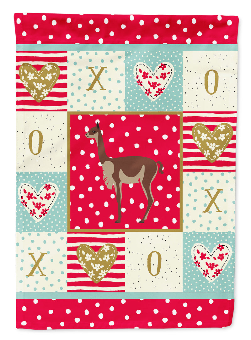 Vicugna or Vicuna Love Flag Canvas House Size CK5344CHF