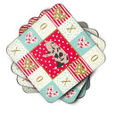 Mini Miniature Pig Love Coasters - Set of 4 Lightweight Foam, Absorbent Drink Coasters  CK5362FC