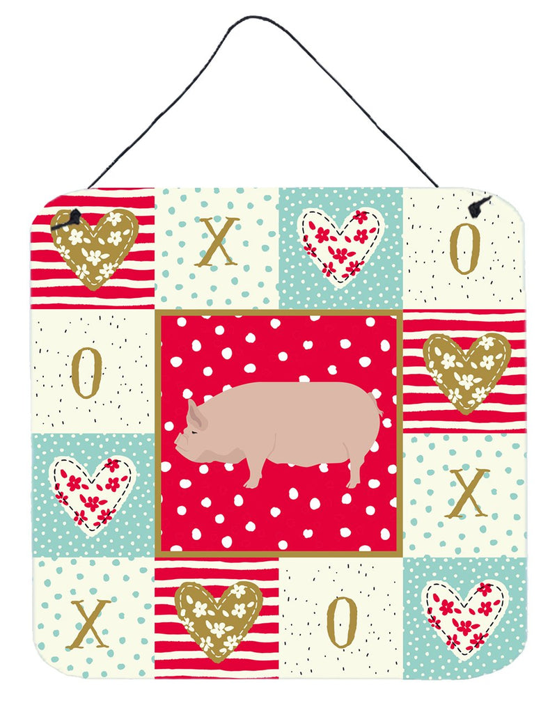 Welsh Pig Love Wall or Door Hanging Prints CK5364DS66