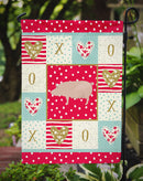 English Large White Pig Love Garden Flag – Decorative Outdoor Yard Flag CK5365GF