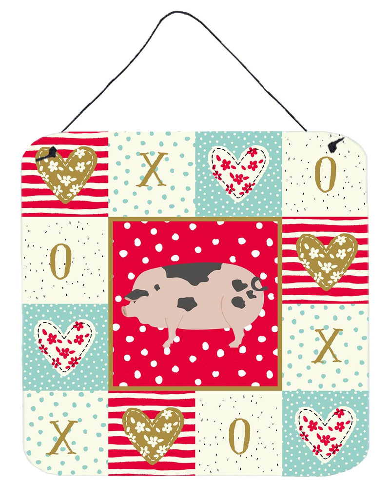 Gloucester Old Spot Pig Love Wall or Door Hanging Prints CK5367DS66