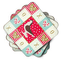 Large Pigeon Love Coasters - Set of 4 Lightweight Foam, Absorbent Drink Coasters  CK5370FC