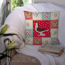 Large Pigeon Love Throw Pillow - 14x14 Decorative Pillow – Art for Your Home & Patio CK5370PW1414