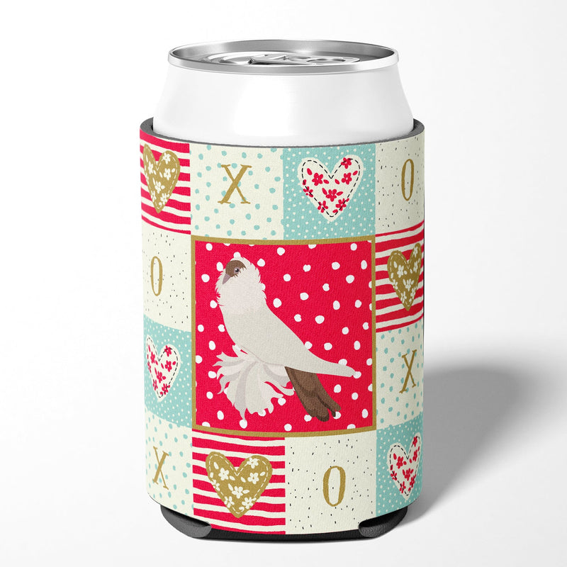 German Helmet Pigeon Love Can or Bottle Hugger CK5371CC