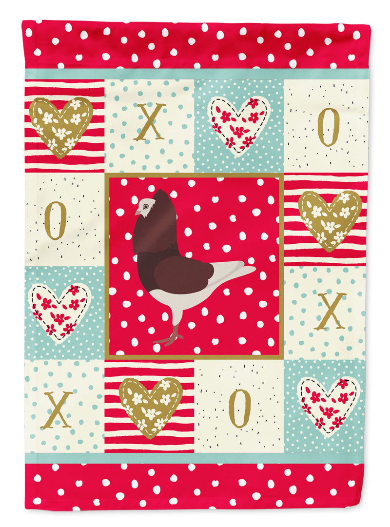 Capuchin Red Pigeon Love Garden Flag – Decorative Outdoor Yard Flag CK5375GF
