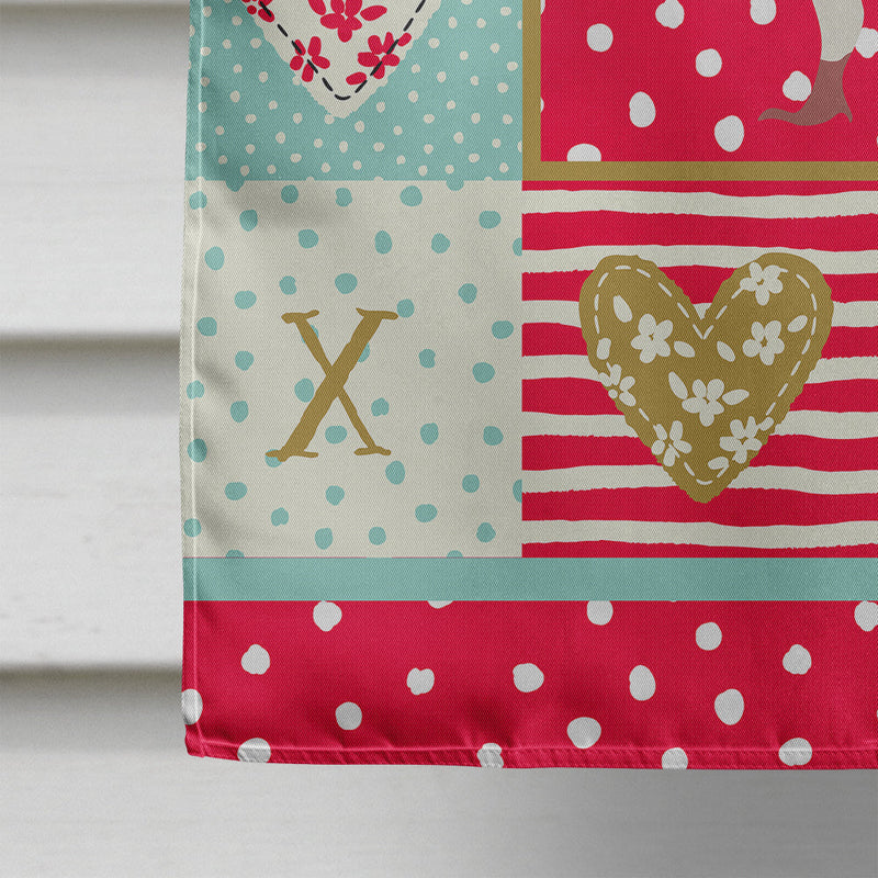 German Modena Pigeon Love Flag Canvas House Size CK5376CHF