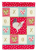 German Modena Pigeon Love Flag Canvas House Size CK5376CHF