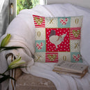 German Modena Pigeon Love Throw Pillow - 14x14 Decorative Pillow – Art for Your Home & Patio CK5376PW1414