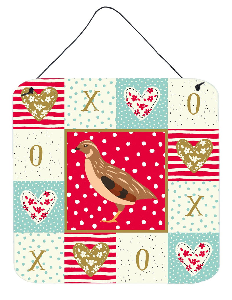 Golden Phoenix Quail Love Wall or Door Hanging Prints CK5382DS66