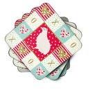 Texas Quail Love Coasters - Set of 4 Lightweight Foam, Absorbent Drink Coasters  CK5384FC