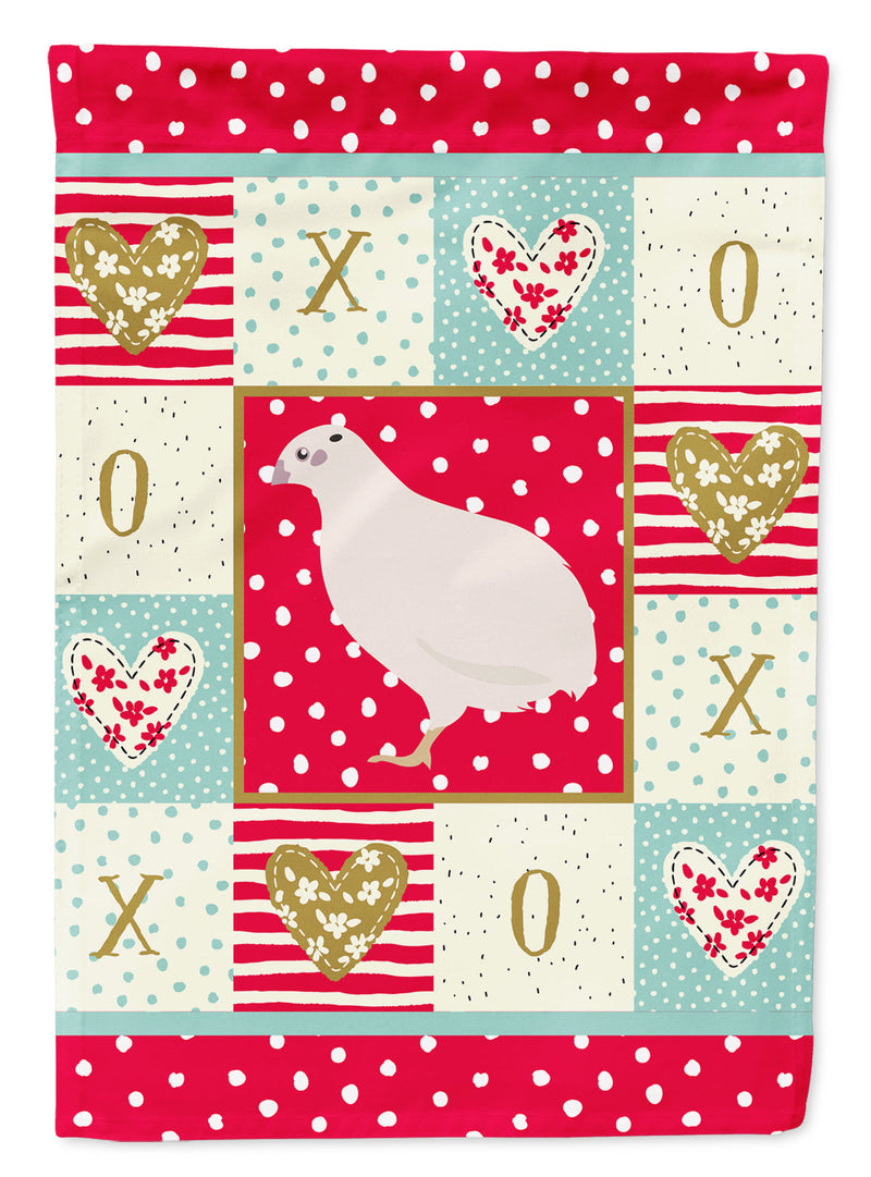 Texas Quail Love Flag Garden Size CK5384GF