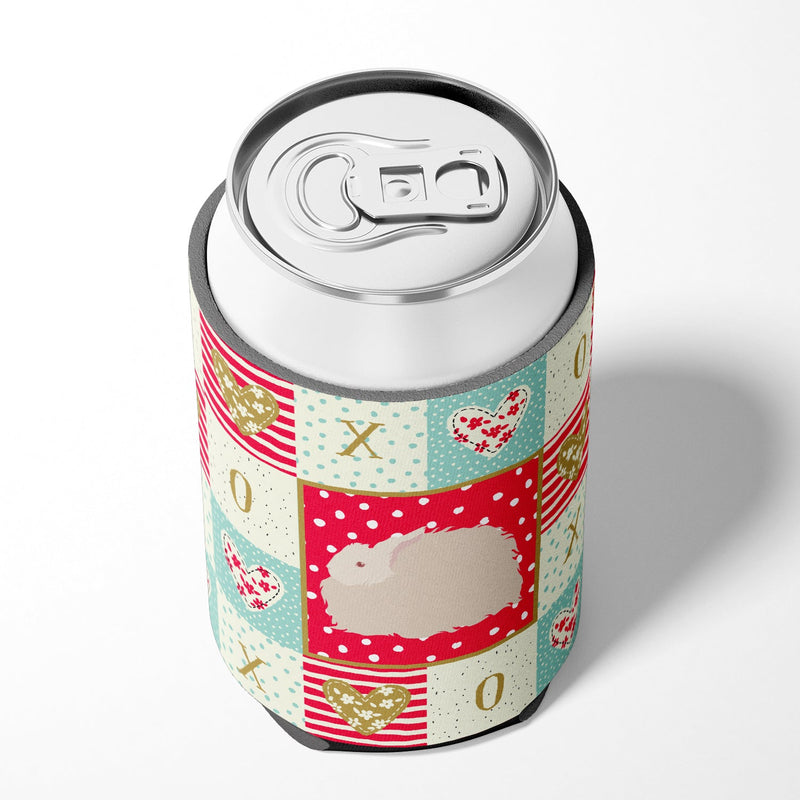 Fluffy Angora Rabbit Love Can or Bottle Hugger CK5386CC