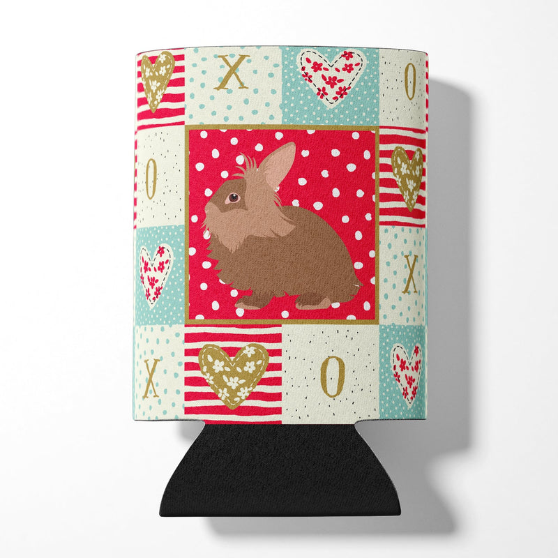 Lionhead Rabbit Love Can or Bottle Hugger CK5387CC