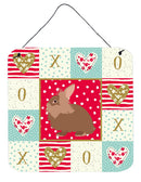 Lionhead Rabbit Love Wall or Door Hanging Prints CK5387DS66