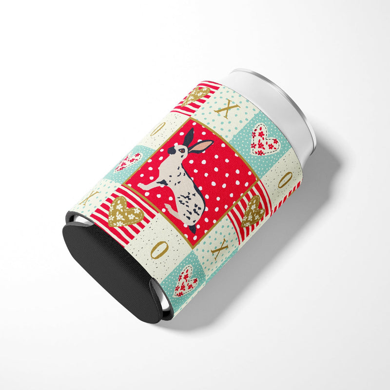 English Spot Rabbit Love Can or Bottle Hugger CK5388CC