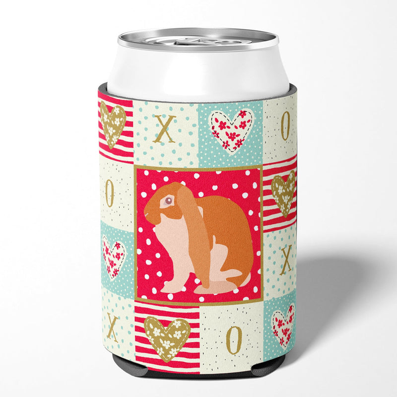 English Lop Rabbit Love Can or Bottle Hugger CK5389CC