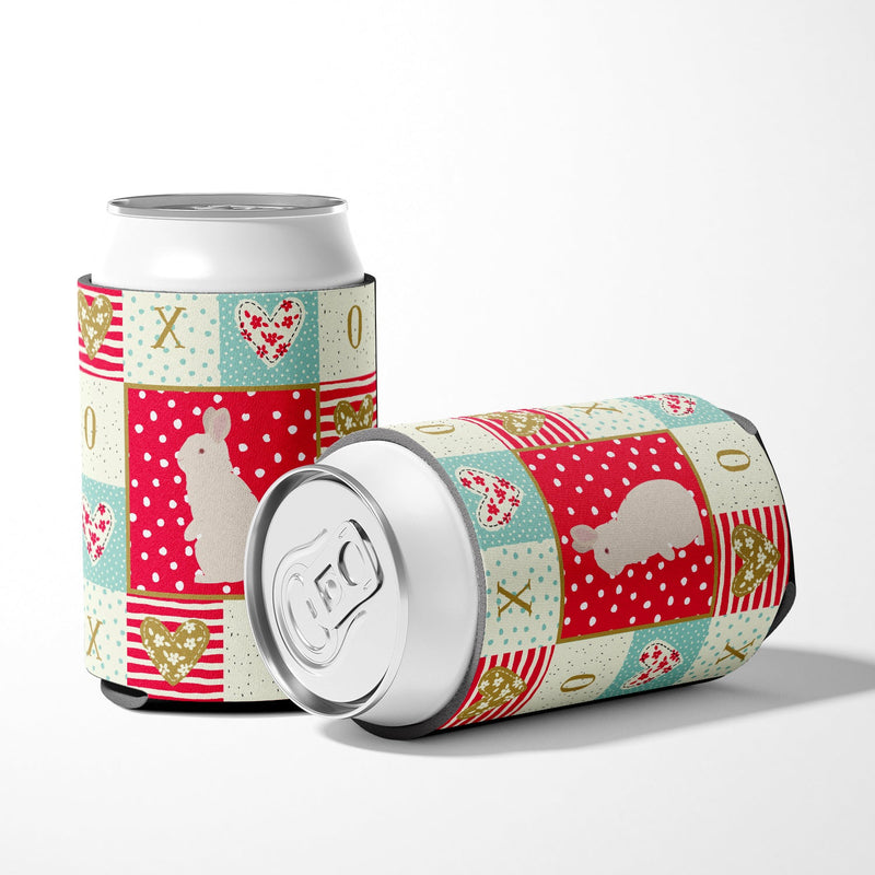 New Zealand White Rabbit Love Can or Bottle Hugger CK5392CC