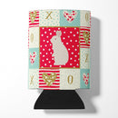 New Zealand White Rabbit Love Can or Bottle Hugger CK5392CC