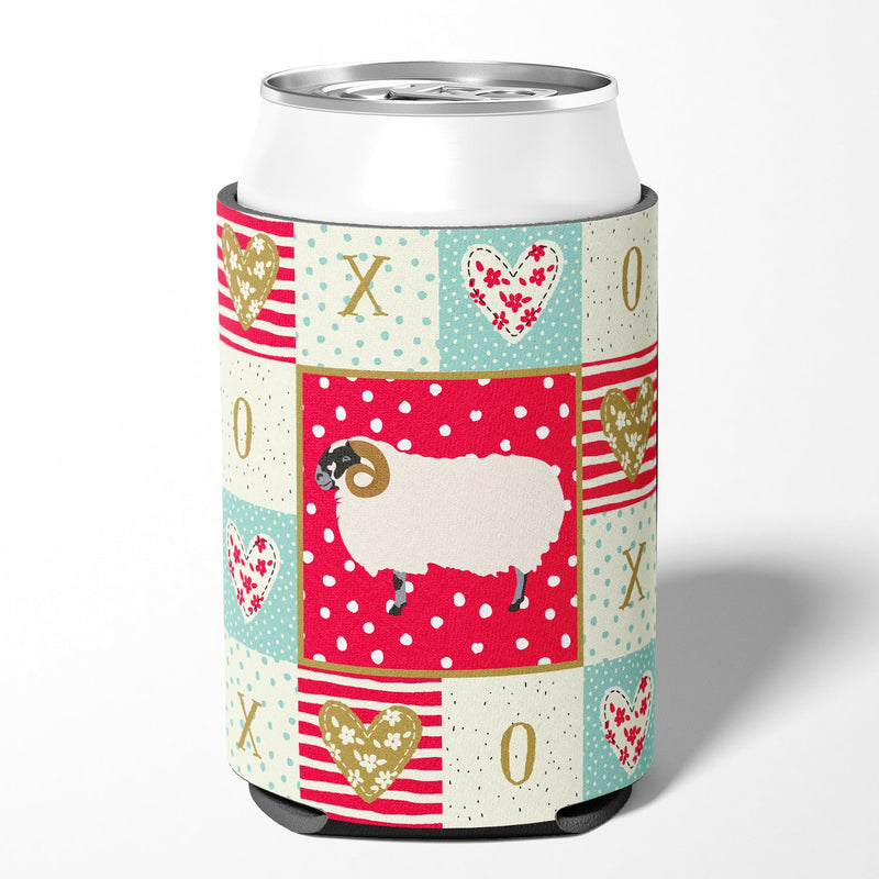 Scottish Blackface Sheep Love Can or Bottle Hugger CK5400CC