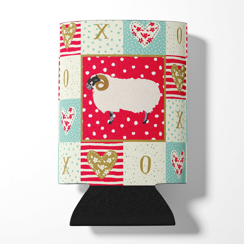 Scottish Blackface Sheep Love Can or Bottle Hugger CK5400CC