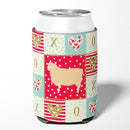 English Leicester Longwool Sheep Love Can or Bottle Hugger CK5401CC