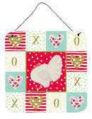 White Holland Turkey Love Wall or Door Hanging Prints CK5410DS66