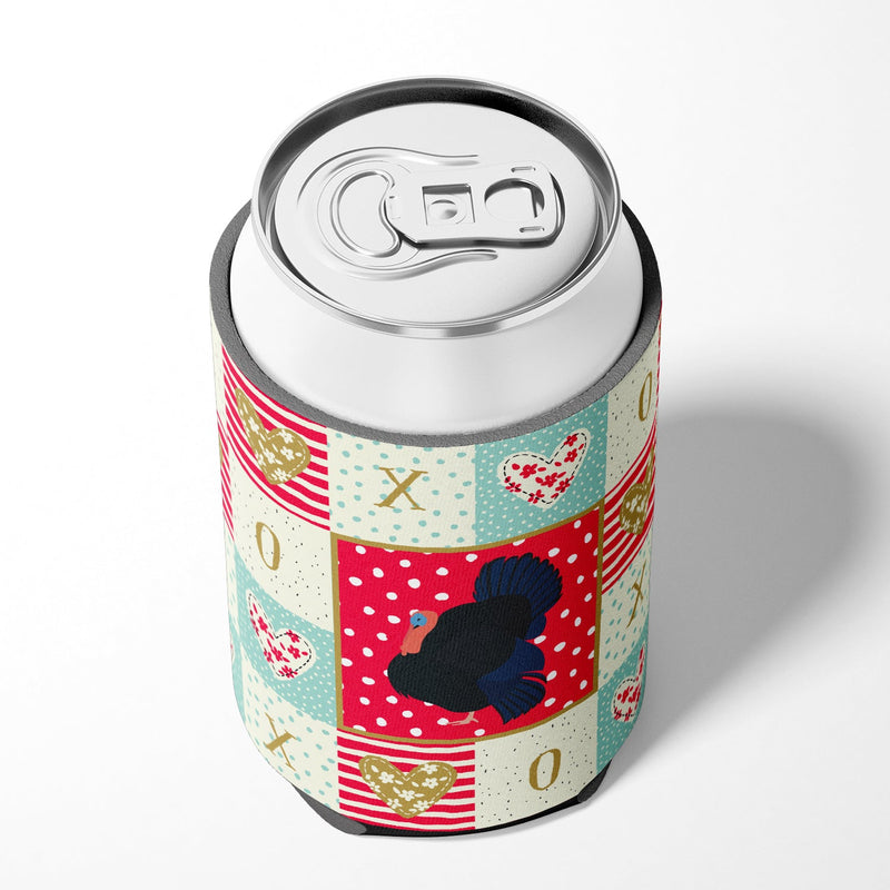 Norfolk Black Turkey Love Can or Bottle Hugger CK5412CC