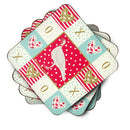 Beltsville Small White Turkey Hen Love Coasters - Set of 4 Lightweight Foam, Absorbent Drink Coasters  CK5416FC