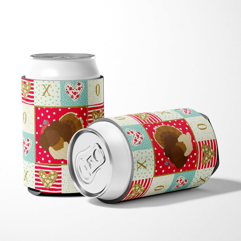 French Turkey Dindon Love Can or Bottle Hugger CK5417CC