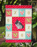Black Velvet Chinchilla Love Garden Flag – Decorative Outdoor Yard Flag CK5420GF