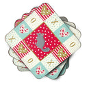 Foggy Chinchilla Love Coasters - Set of 4 Lightweight Foam, Absorbent Drink Coasters  CK5422FC