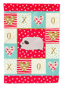 Himalayan Guinea Pig Love Flag Canvas House Size CK5429CHF