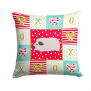 Himalayan Guinea Pig Love Throw Pillow - 14x14 Decorative Pillow – Art for Your Home & Patio CK5429PW1414