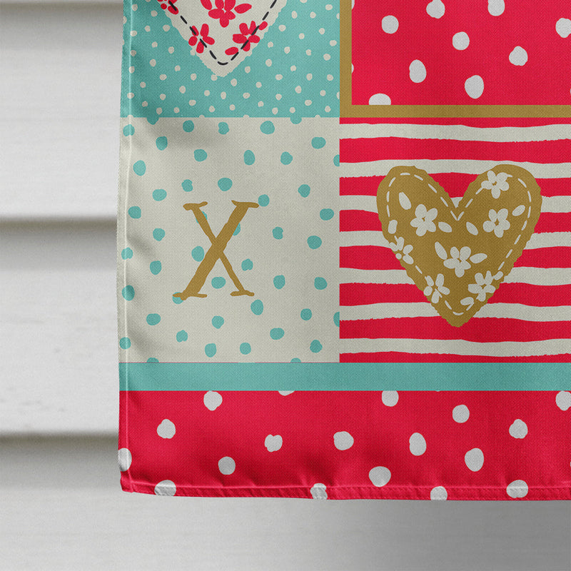 Skinny Guinea Pig Love Flag Canvas House Size CK5435CHF