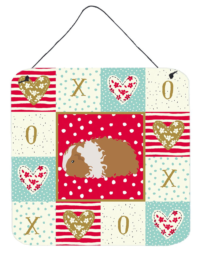 Texel Guinea Pig Love Wall or Door Hanging Prints CK5437DS66