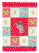 Dwarf Hamster Love Flag Canvas House Size CK5439CHF