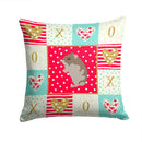 Dwarf Hamster Love Throw Pillow - 14x14 Decorative Pillow – Art for Your Home & Patio CK5439PW1414