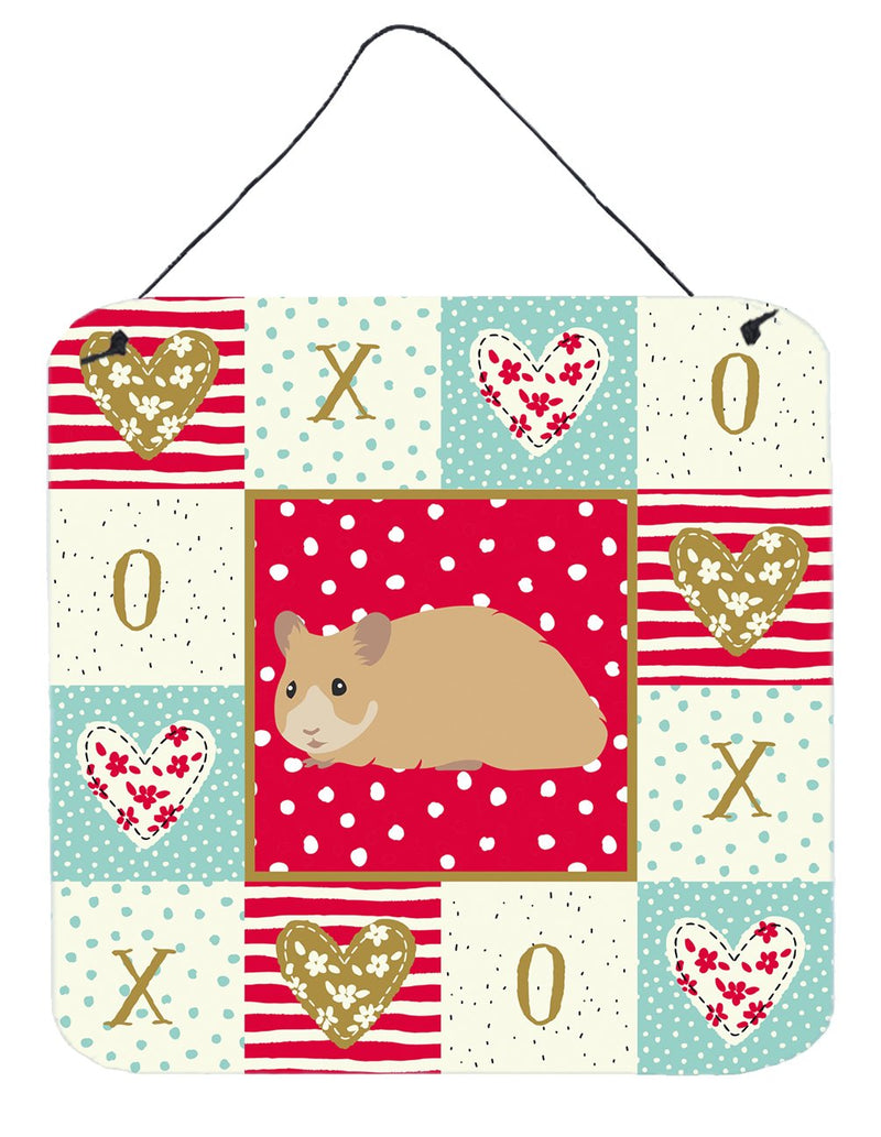 Syrian Golden Hamster Love Wall or Door Hanging Prints CK5443DS66