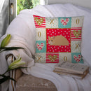 Syrian Golden Hamster Love Throw Pillow - 14x14 Decorative Pillow – Art for Your Home & Patio CK5443PW1414