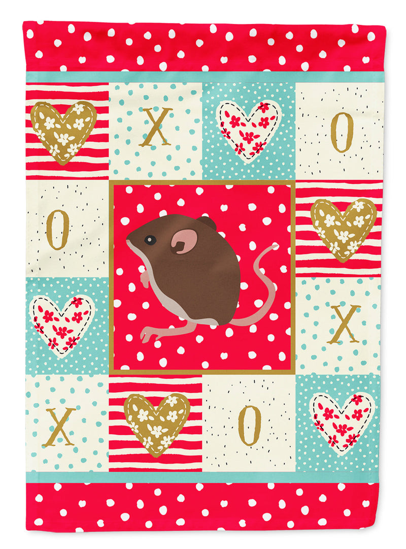Baby Mouse Love Garden Flag – Decorative Outdoor Yard Flag CK5448GF