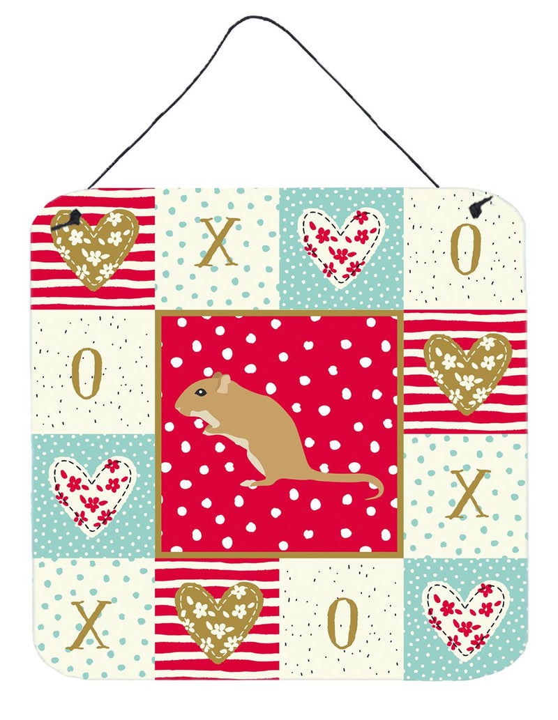 Gerbil Mouse Love Wall or Door Hanging Prints CK5449DS66