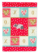 Japanese Mouse Love Garden Flag – Decorative Outdoor Yard Flag CK5451GF