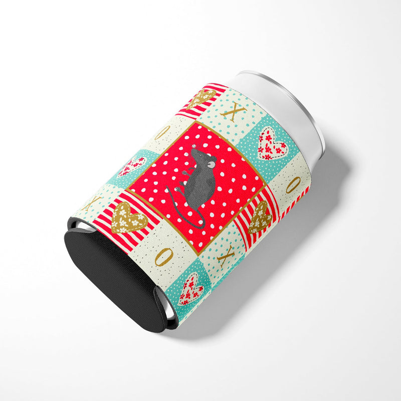 Satin Mouse Love Can or Bottle Hugger CK5452CC