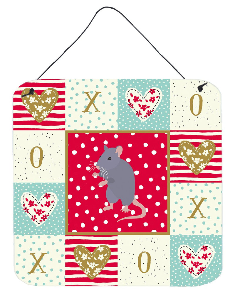 Blue Rat Love Wall or Door Hanging Prints CK5457DS66